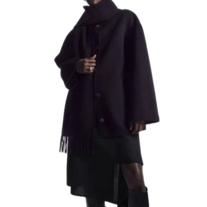 Oversized Scarf Coat (unisex)