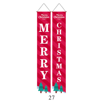 Christmas Door Banner Decoration