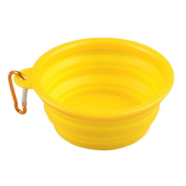 Colorful Collapsible Pet Bowls