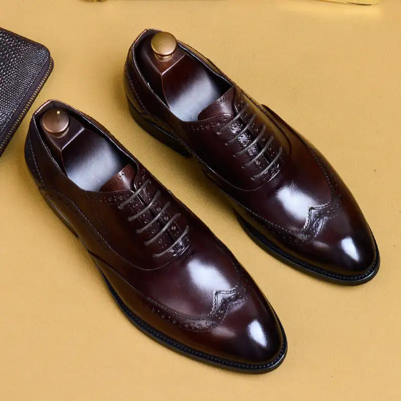 La Finezza 2 - Formal Shoes Genuine Leather Oxfords (various styles)