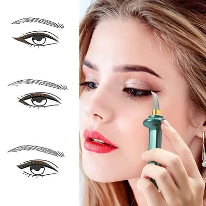 Reusable Silicone Eyeliner Guide - Eyeliner Applicator Kit, Waterproof & Long Lasting