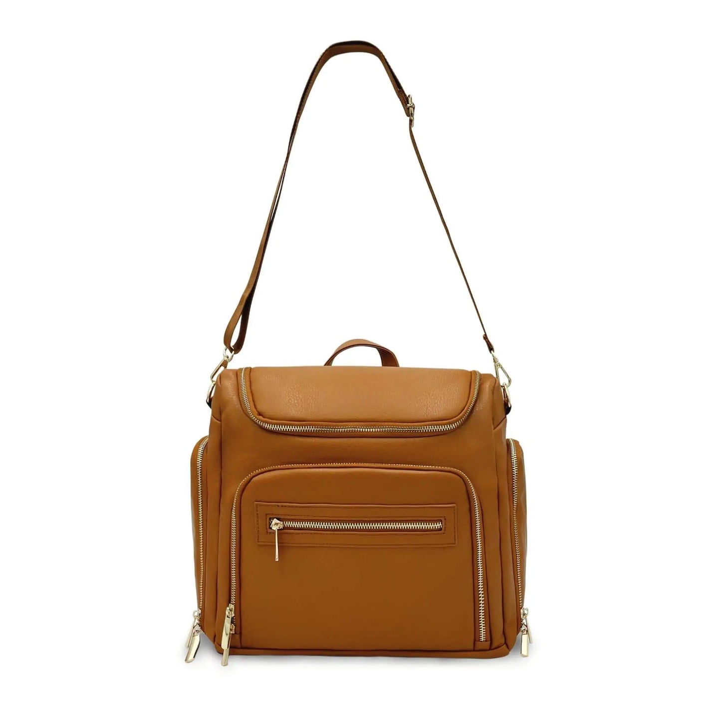 Chloe - Caramel Style Savvy Baby Backpack