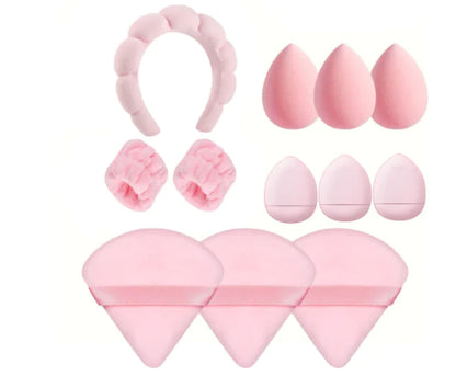 Makeup Puff Set (various colors)