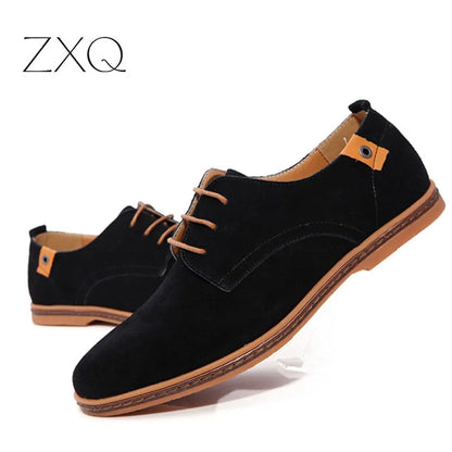 Suede Oxfords Men Leather Shoes (various colors)