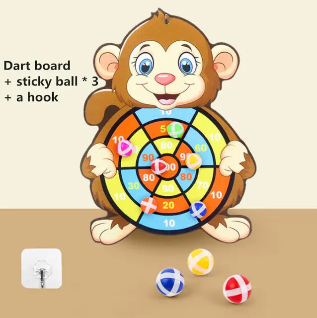 Cartoon Animal Dart Board