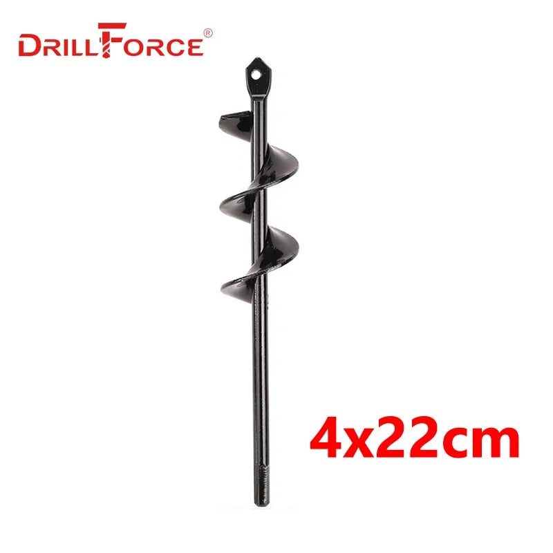 Garden Planter Auger Spiral Drill Bit