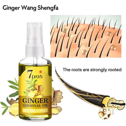 Ginger Extract Hair Growth Hair Spray