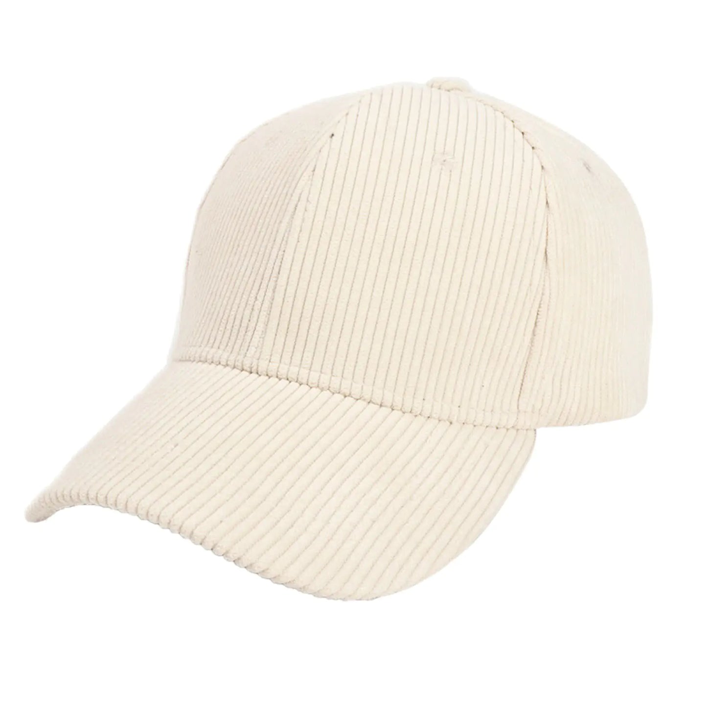 Summer Solid Corduroy Baseball Caps (various colors)