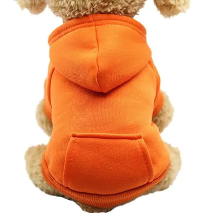 Soft Fleece Pet Dog Hoodie (various colors)