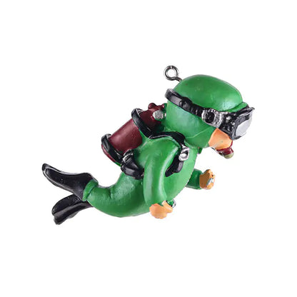 Aquarium Frogman Ornaments