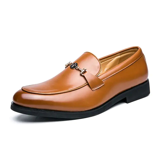 Classic Metal Chain Loafers (various shades)