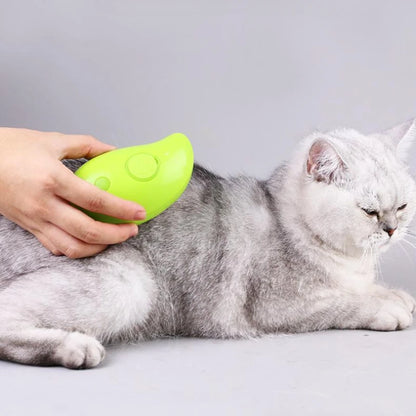 Electric Spray Water Kitten Pet Comb & Steam Brush