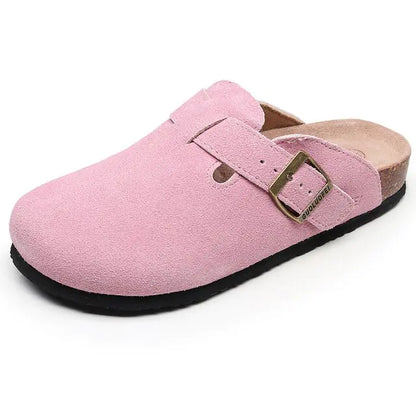 Baotou Women (unisex) Closed Toe Cork Slippers