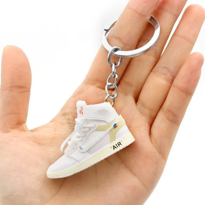 3D Sneaker Shoe Keychains