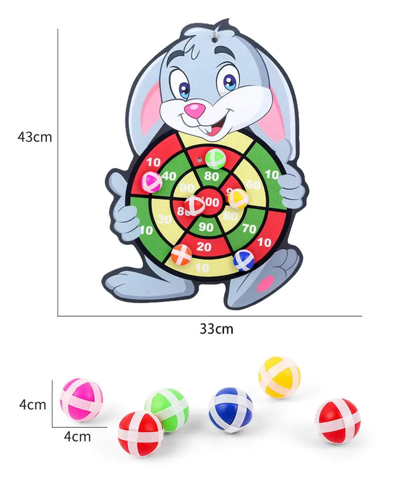 Cartoon Animal Dart Board