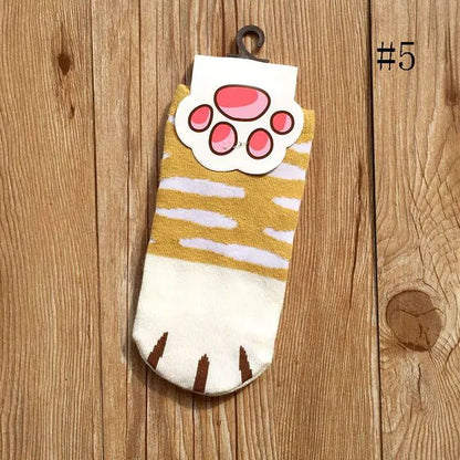 Children's Cartoon Cute Cats Paw Socks