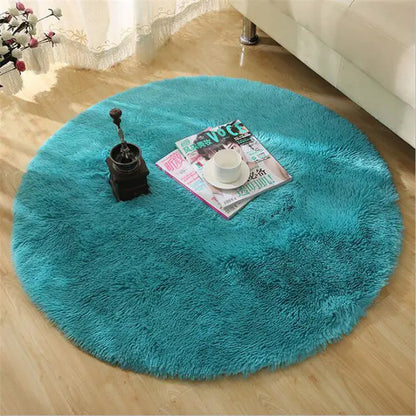 Warm Thick Round Rugs