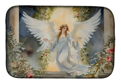 Christmas Angel Dish Drying Mat