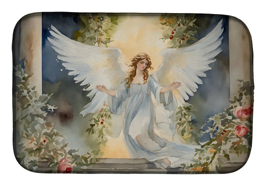 Christmas Angel Dish Drying Mat