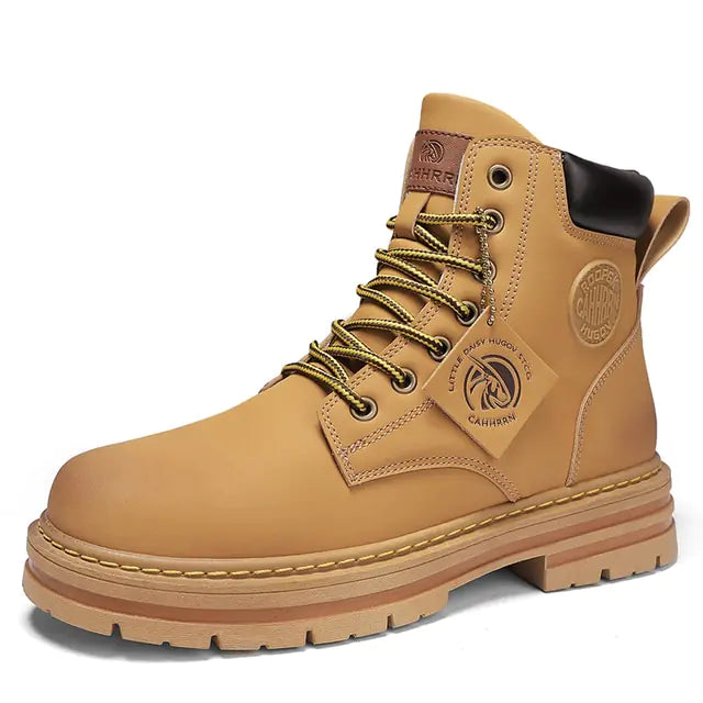 Men's (unisex) High Top Leather Boots (various colors)