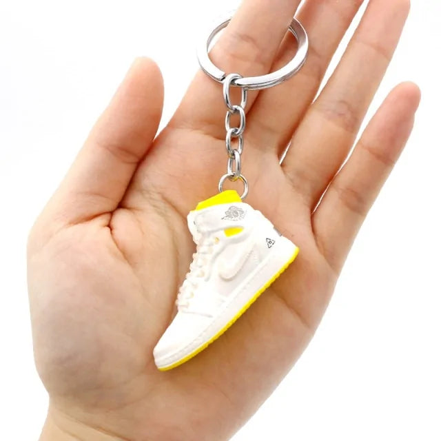 3D Sneaker Shoe Keychains