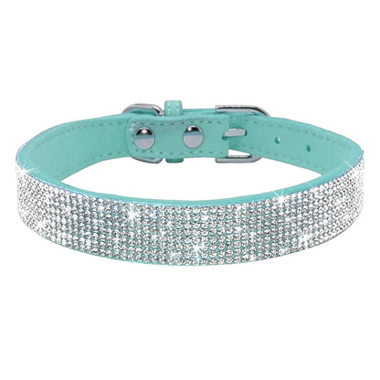 Rhinestone Adjustable Collars (various colors & styles)