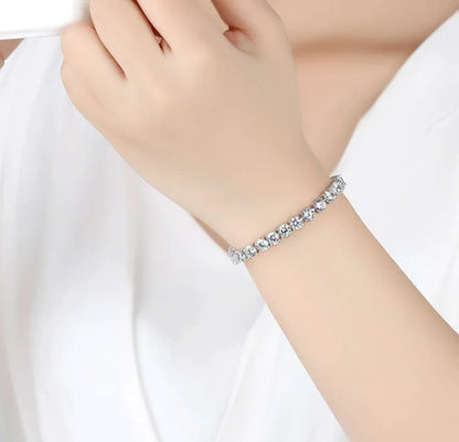 Cubic Zirconia Tennis Bracelet & Bangles for Women