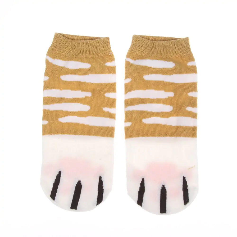 Children's Cartoon Cute Cats Paw Socks