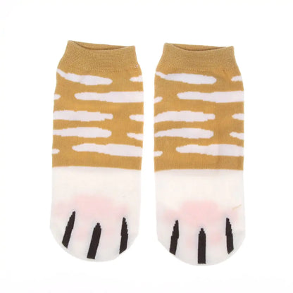 Children's Cartoon Cute Cats Paw Socks