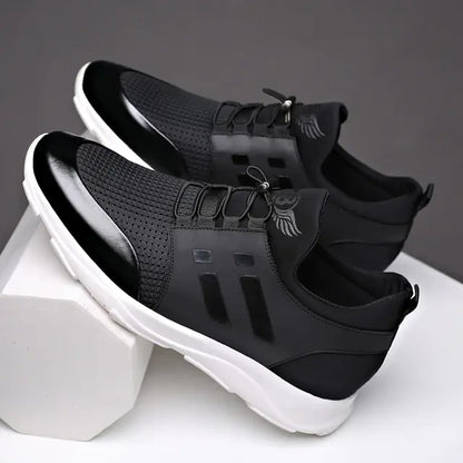 Men Shoes, Quality Lycra+ Cow Leather Shoes