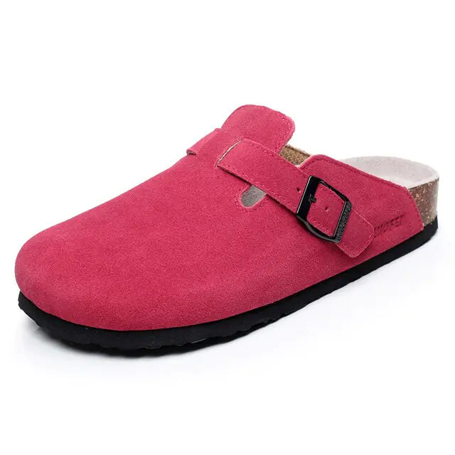 Baotou Women (unisex) Closed Toe Cork Slippers