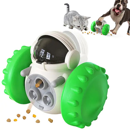 Tumbler Treat Dispenser Pet Toy (various colors)