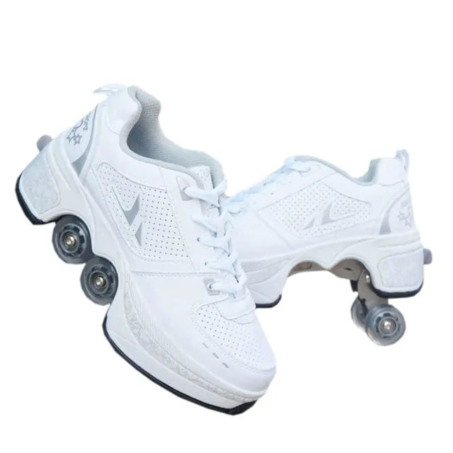 Children's Deformation Roller Shoes 4 Wheels (various colors)