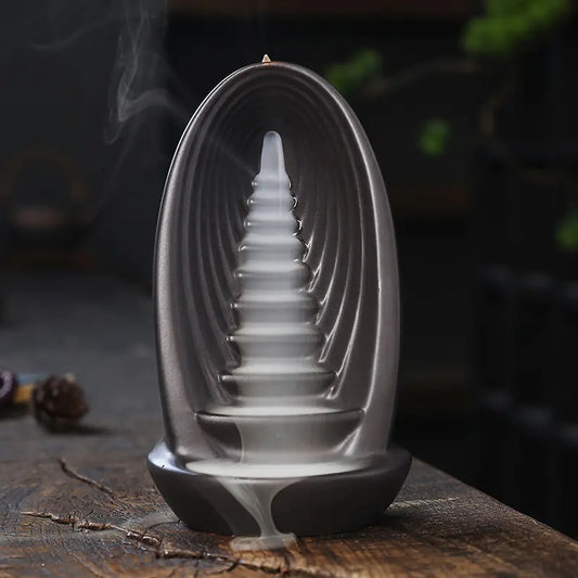 Clay Waterfall Aromatherapy Incense Burners