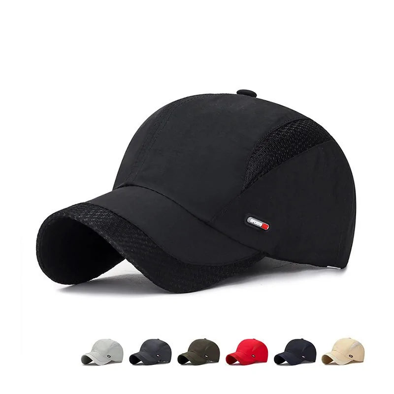 Outdoor Sport Baseball Cap: Breathable Mesh Hat