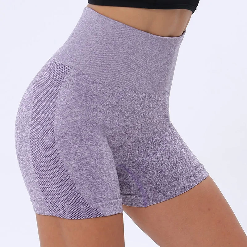 Women's High Waist Seamless Running Shorts (5 colors)