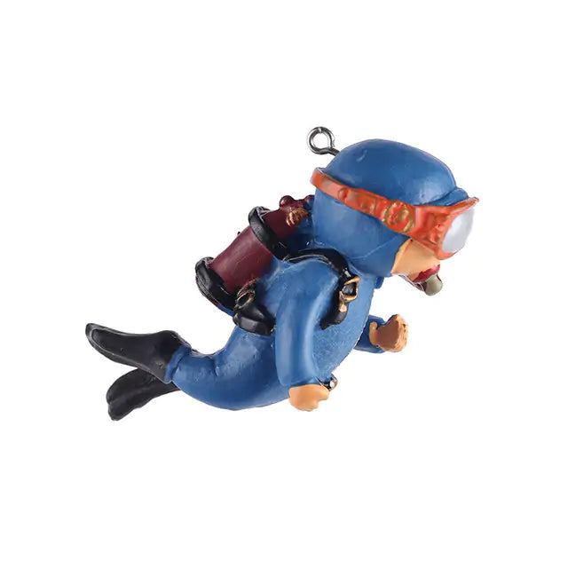 Aquarium Frogman Ornaments