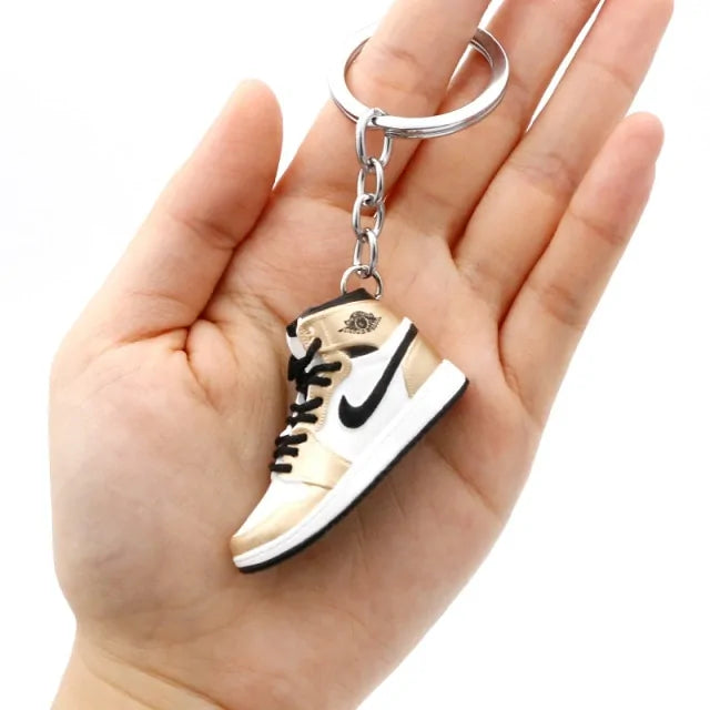 3D Sneaker Shoe Keychains