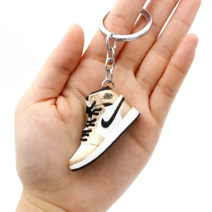 3D Sneaker Shoe Keychains