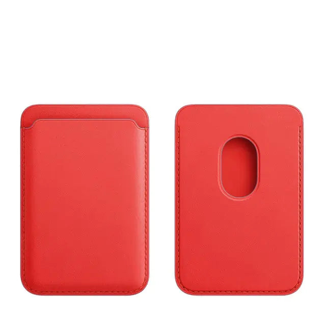 Magsafe Magnetic Leather Card Clip For iPhone 14 Pro Max (various colors)