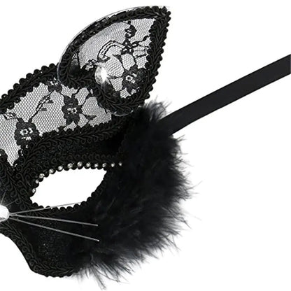 Lace Cat Eye Mask