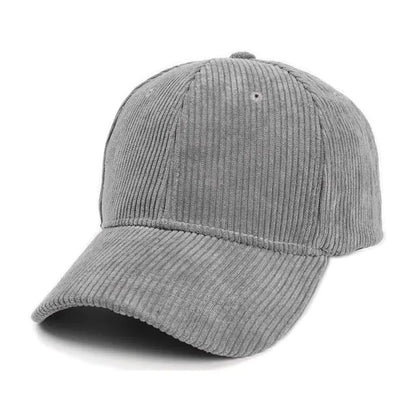 Summer Solid Corduroy Baseball Caps (various colors)