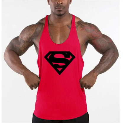 Bodybuilding Cotton Gym Sleeveless Tank (various colors)