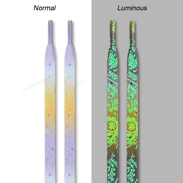 Luminous High Quality Fluorescent Shoelaces