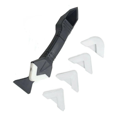 3-in-1 Silicone Caulking Tool Scraper