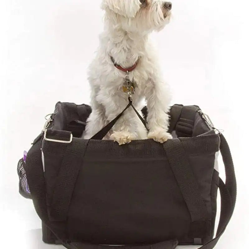 Dog Bicycle Basket Carrier (black or brown)