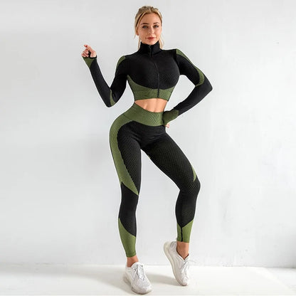 2 or 3 Piece Women's Sportwear Yoga Set (various colors)