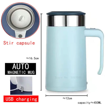 Self Stirring Magnetic Mug (various styles)