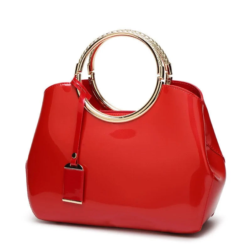 High Quality Patent Leather Bag (various colors)