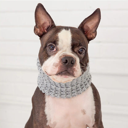 Chalet Tube Scarf - Heather Grey (human or dog)